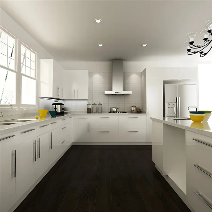 Modern White Lacquer Kitchen Cabinets price